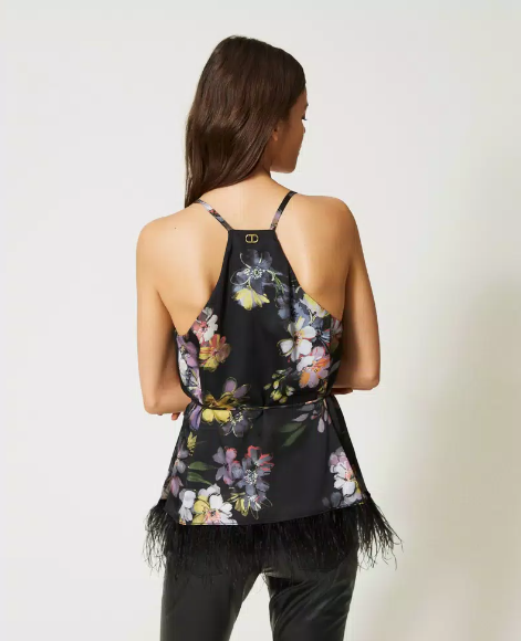 Top Floral Twin-Set