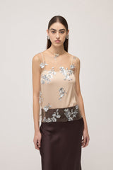 Top Tule Bordado Ottod'Ame