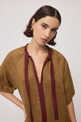 Vestido Linho Ottod'Ame