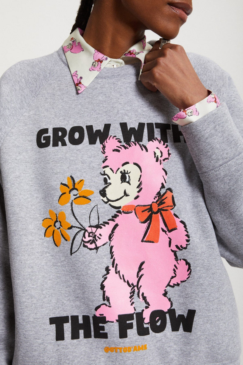 Sweatshirt Urso Ottod'Ame