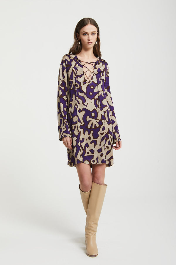 Vestido Cordões Ottod'Ame