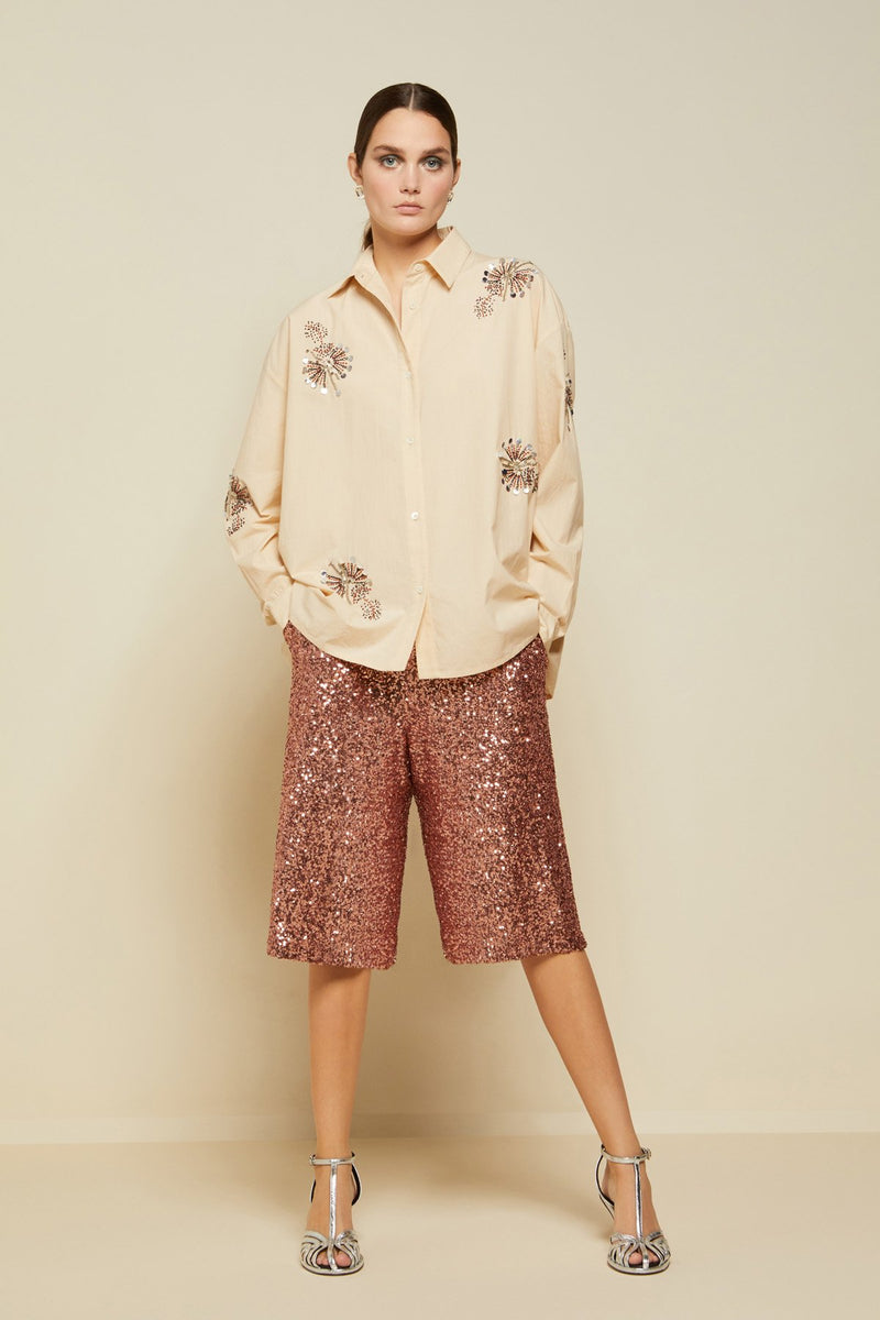 Camisa Lantejoulas Ottod'Ame