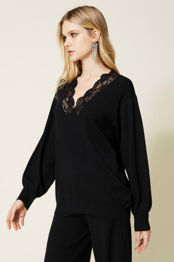 Camisola Renda Twin-Set