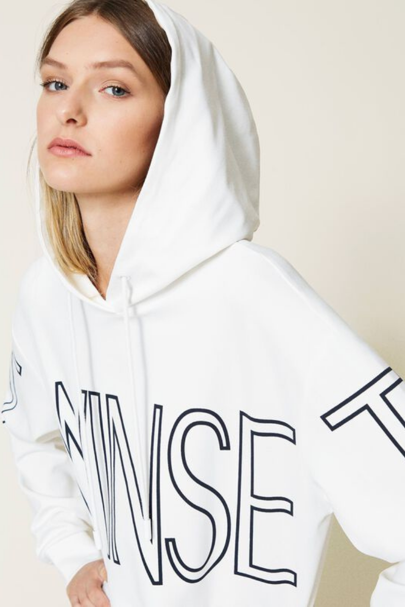 Maxi Logo Hoodie Twin-Set