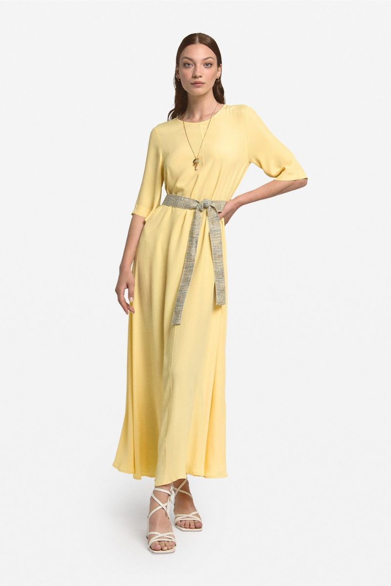 Vestido Longo Largo Ottod'Ame